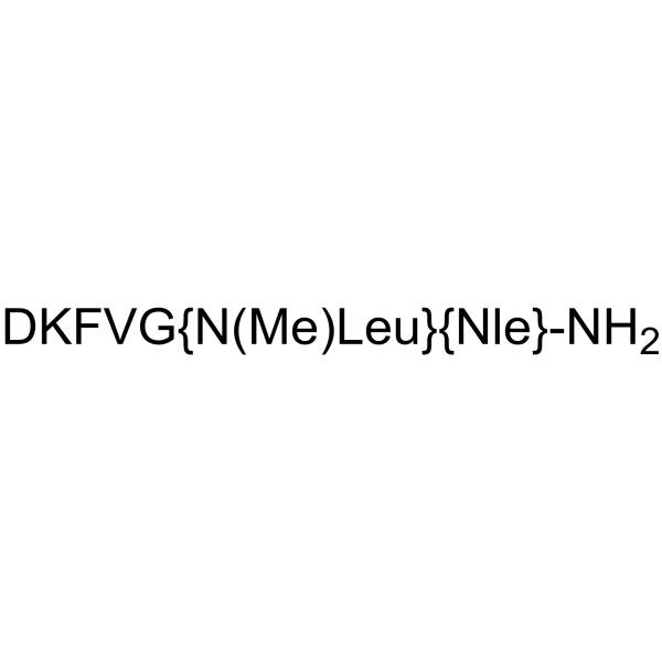 [Lys5,MeLeu9,Nle10]-NKA(4-10) 137565-28-7